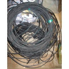 Оптический кабель Б/У для внешней прокладки (с металлическим тросом) в Истре, оптокабель БУ (Истра)