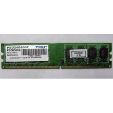 Модуль оперативной памяти 4Gb DDR2 Patriot PSD24G8002 pc-6400 (800MHz)  (Истра)