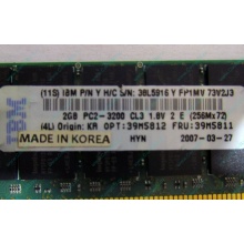 IBM 39M5811 39M5812 2Gb (2048Mb) DDR2 ECC Reg memory (Истра)