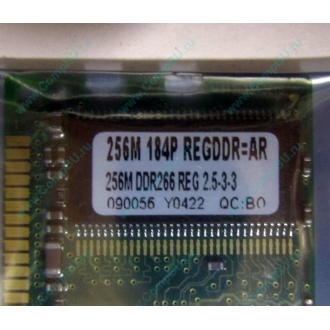 256 Mb DDR1 ECC Registered Transcend pc-2100 (266MHz) DDR266 REG 2.5-3-3 REGDDR AR (Истра)
