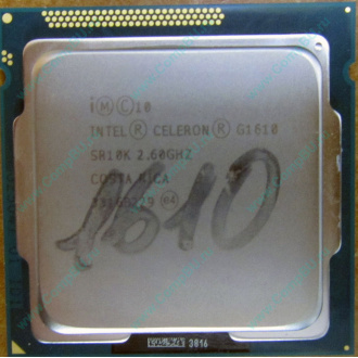 Процессор Intel Celeron G1610 (2x2.6GHz /L3 2048kb) SR10K s.1155 (Истра)