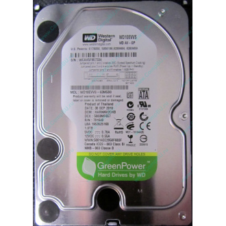 Б/У жёсткий диск 1Tb Western Digital WD10EVVS Green (WD AV-GP 1000 GB) 5400 rpm SATA (Истра)