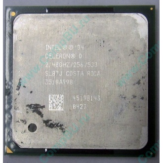 Процессор Intel Celeron D (2.4GHz /256kb /533MHz) SL87J s.478 (Истра)