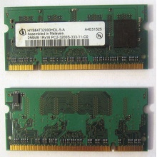 Модуль памяти для ноутбуков 256MB DDR2 SODIMM PC3200 (Истра)